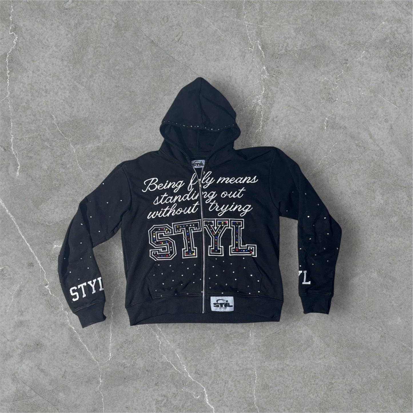 STYL Studios “Stand Out” Premium Zip Hoodie