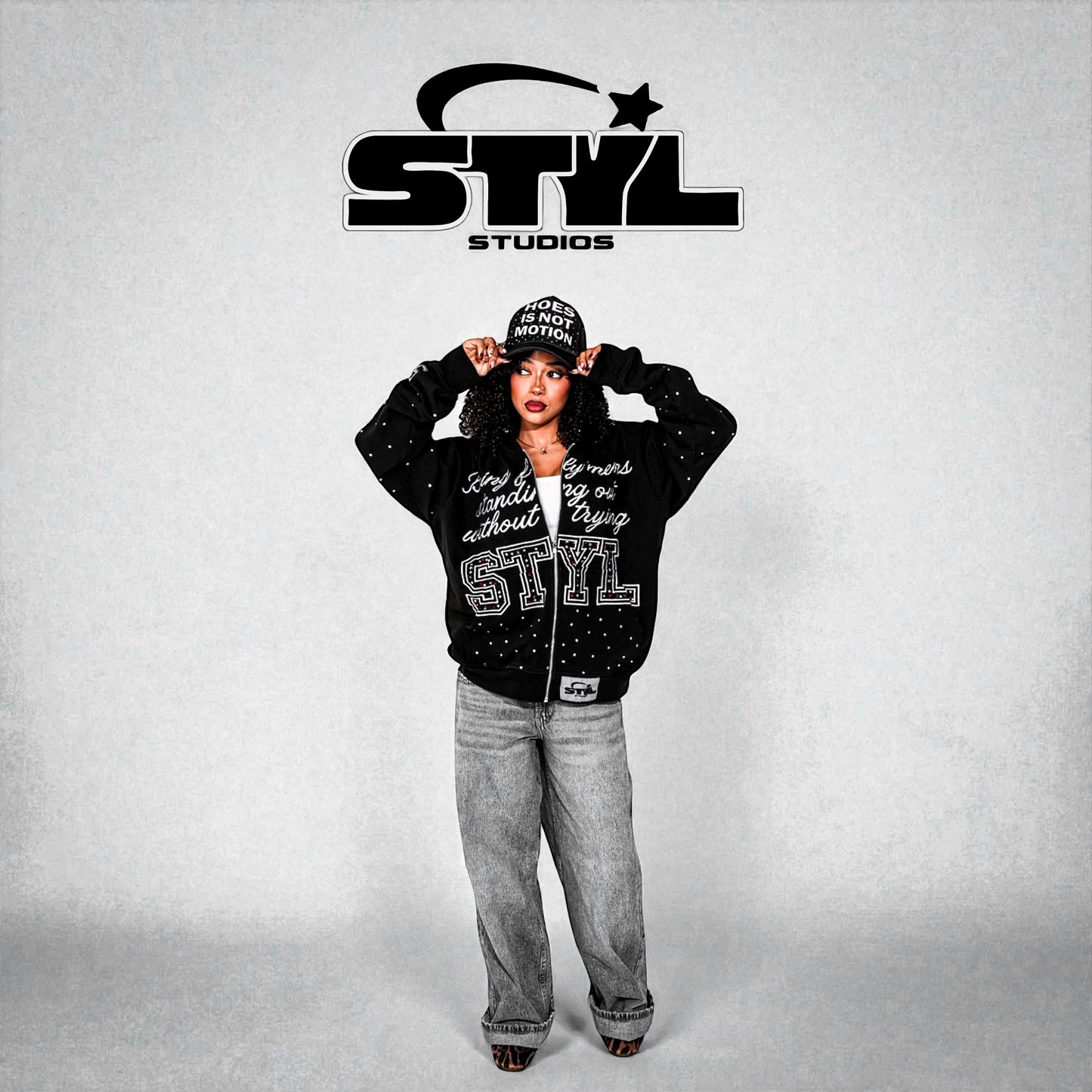 STYL Studios “Stand Out” Premium Zip Hoodie